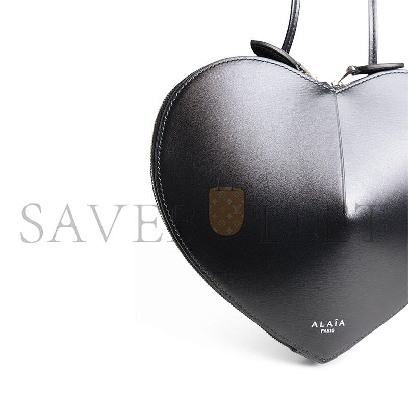 ALAÏA LE COEUR HEART SHAPED BAG BLACK (21*19*2cm) 